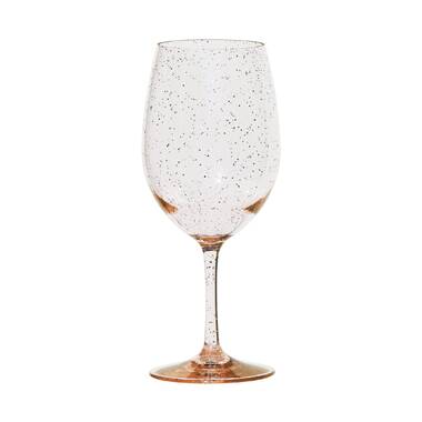 Unique Champagne Flutes Plastic 4pc Glitter Silver