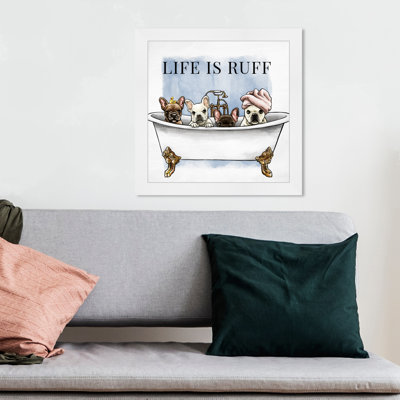 « Life is Ruff » par Oliver Gal - art graphique