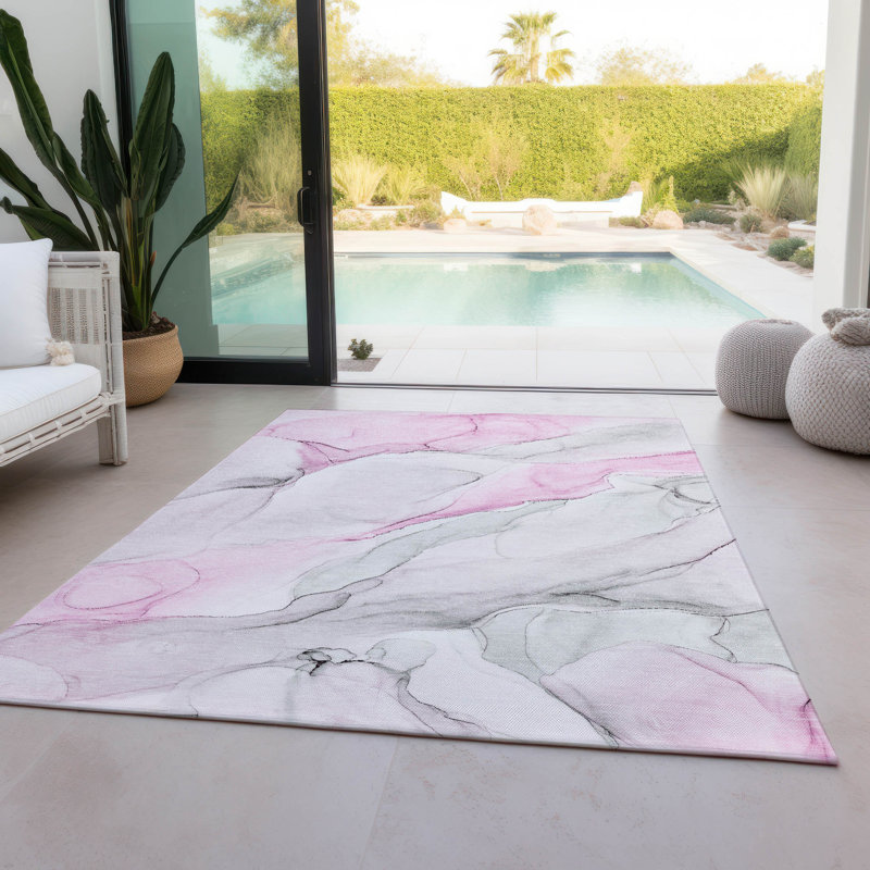 Kiaire Rectangle Area Rug, Rectangle 9' x 12'