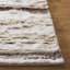 Tapis rectangulaire ivoire / beige en laine / coton noué à la main Rectangle Karla-730208989