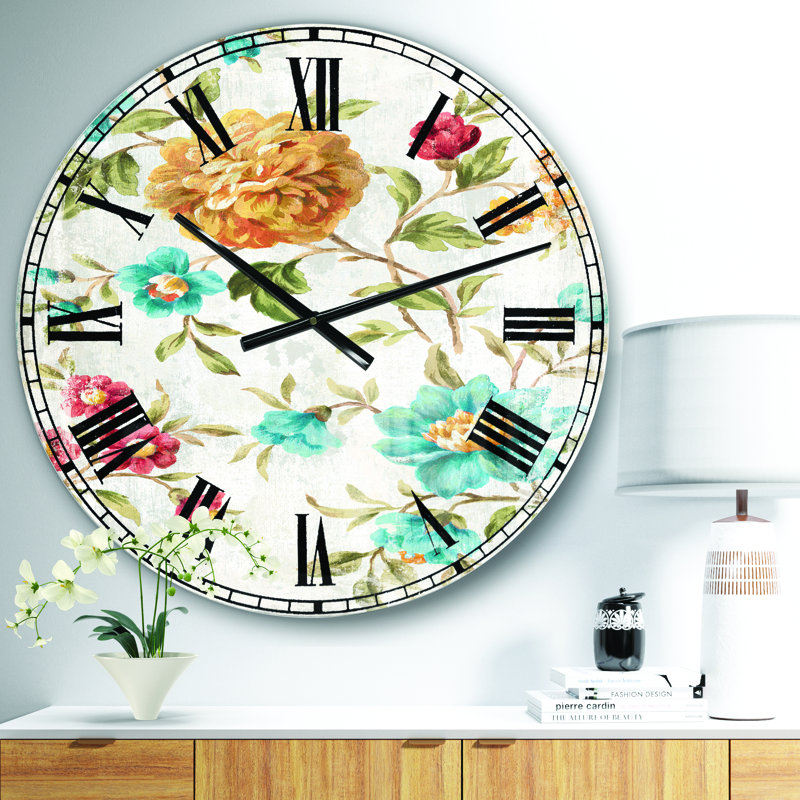 Horloge murale dorée, Petit