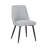 Catto Cedartown Fabric Dining Chair with Steel Legs-1388117562