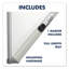 Tableau blanc magnétique effaçable à sec mural-10178472