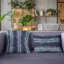 Housse de coussin carré en polyester / mélange de polyester Fluffy Fields-86565242-93840069-93840067