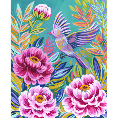 «A Place to Bloom» par Julie Francisco - peinture sur toile tendue