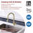 SUMERAIN Pull Down Kitchen Sink Faucet Single Handle Single Hole Lead Free-113958614