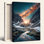 «Mountain Sky», reproduction d'art sur toile, ensemble de 1