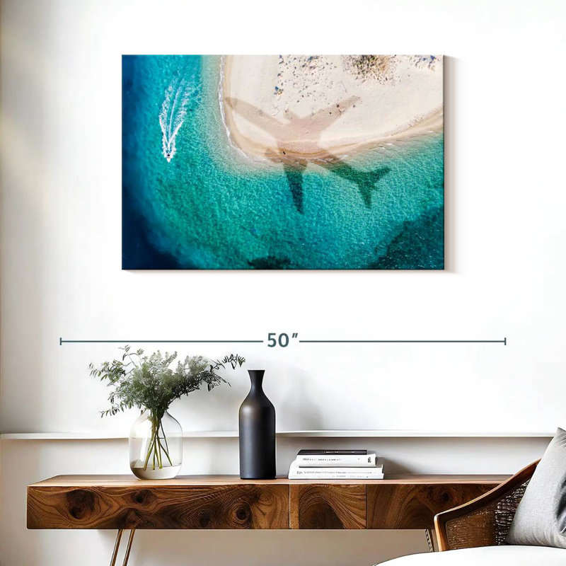 Gillard Plane Over Gillard, 24" H x 36" W