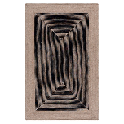 Copeland Hand Woven 0.6 Wool, 0.4 Cotton Geometric Rug