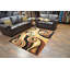 Tapis chocolat/beige Cossey