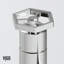 Robinet de salle de bain monocorps et monotrou H 8 po Ruxton-61764980
