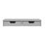 Lark Manor Elrod Desktop Organizer With Drawers In Cape Cod Grey-1349997837