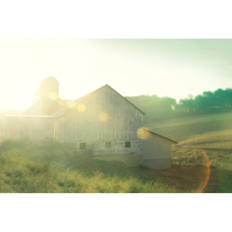«Farm Morning II Square», H 24 po x l 36 po