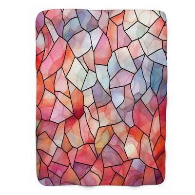 Panneaux artistiques - couverture en sherpa de qualité supérieure 1 pièce