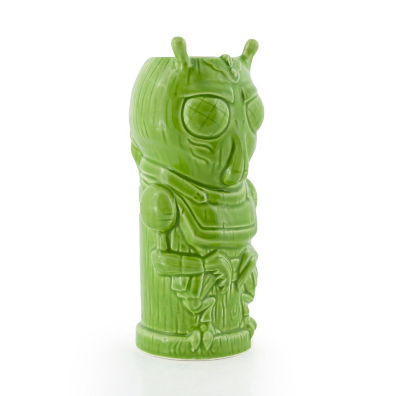 Tasse en céramique de style Tiki Geeki Tikis Rick & Morty Krombopulos Michael | Peut contenir 16 onces