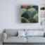 Art mural sur toile tendue - «Golden Stitch I» par Paula Freeman pour décoration de salon, de chambre à coucher ou de bureau - 18 x 18