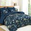 Ensemble d'édredon floral 7 pièces Dandelion-122693570-122693573