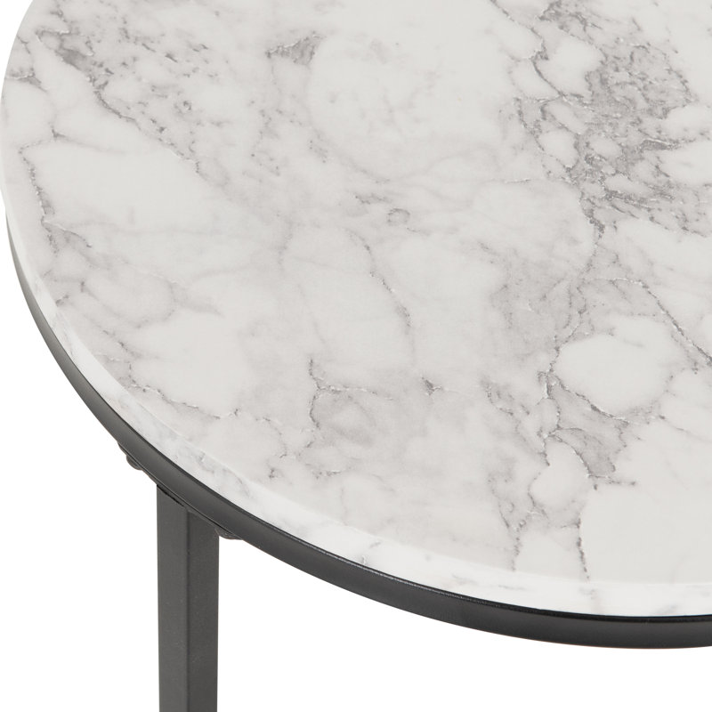 Sebastiao Side Table, Black