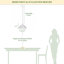 1-Light E26 Base Brass Metal and Glass Dome Pendant Light, Adjustable Height, Dimmable, ETL Listed