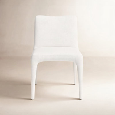 Keavy Genuine Leather Dining Chair