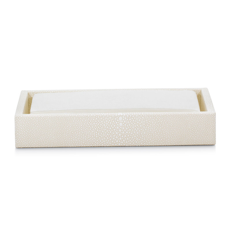 Plateau à serviettes Raye Ivory