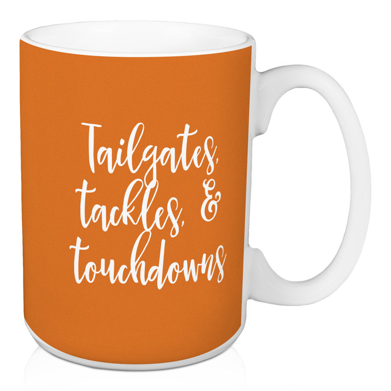 Grande tasse à café à tailgatess Naumann, Orange