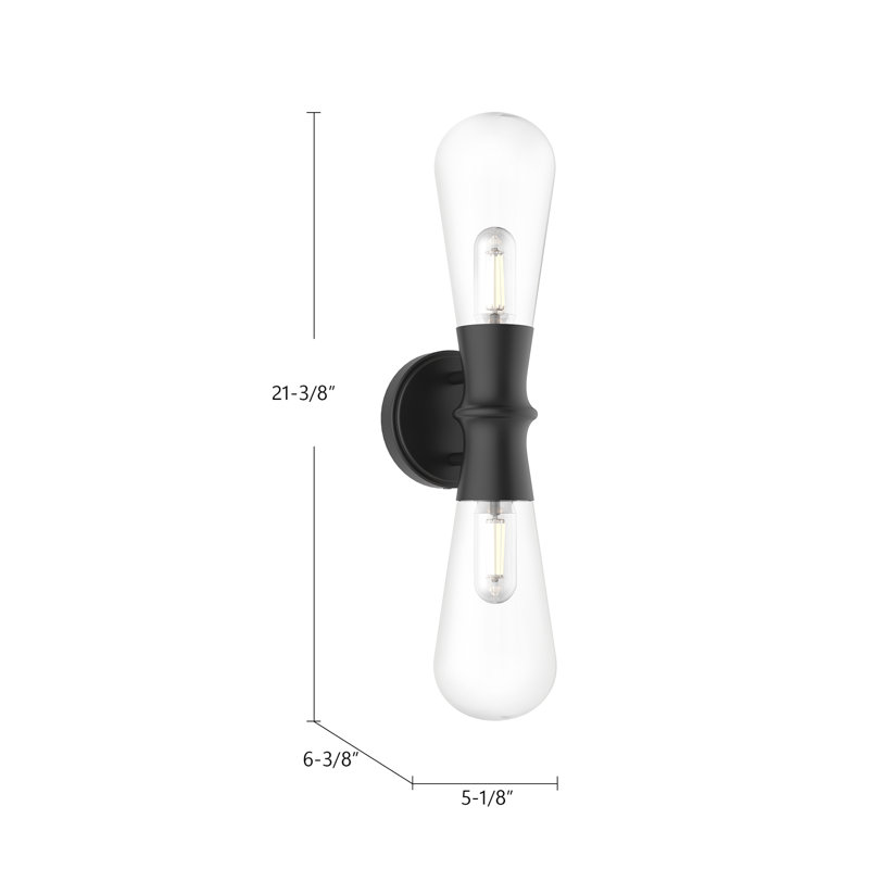 Marcel Wall Light, Chrome