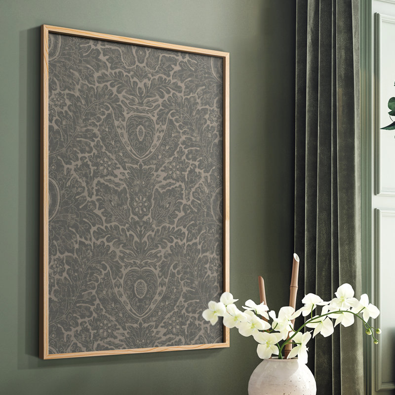 «Vintage Abstract Print LV III» sur, Naturel, H 14 po x l 11 po