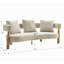 Luxe 76,5 po Canapé Curved