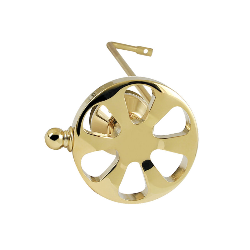 Kingston Brass Belknap Side Mount Toilet Tank Lever, Polished Brass