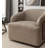 Andretta Faux Leather Swivel Barrel Chair-501394317