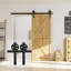 Ensemble de quincaillerie pour porte de grange simple en forme de J-59274592