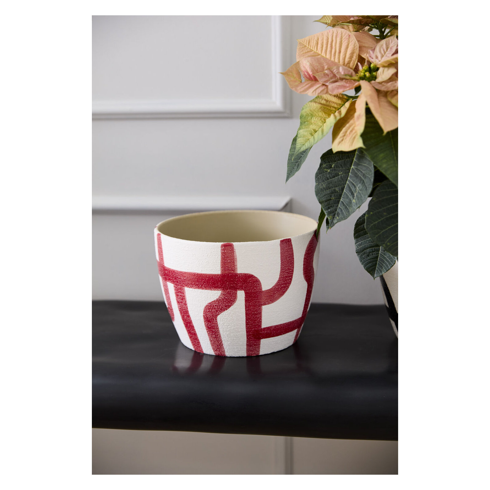 Leshawn Pot 9.5"x 6.5", Red