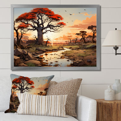 «African Baobab Tales II» sur toile