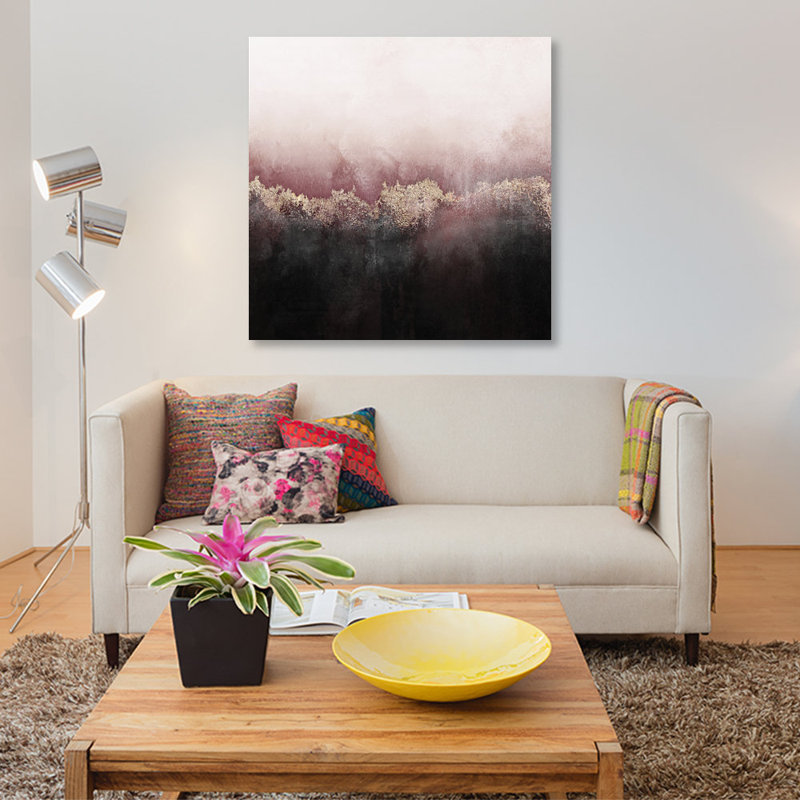 «Sky», reproduction sur toile, H 18 po x l 18 po x P 1,5 po, Pas de tapis, Toile tendue