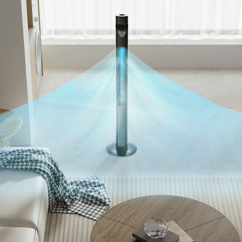 Ventilateur Bring Home Furniture 47, Noir