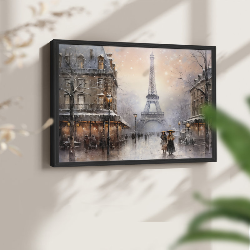 Chirstmas Art-CCCX -Framed Print - Restickable, H 11 po x l 14 po, Noir, noir, noir, noir