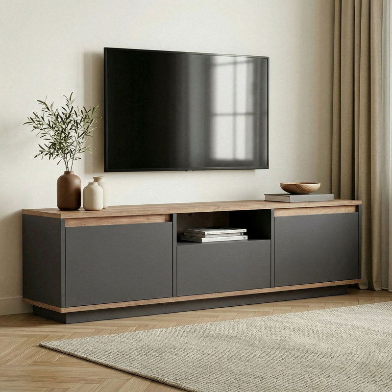 Meuble télé, Anthracite