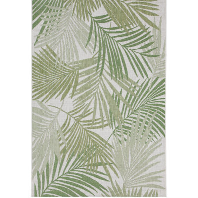 Calmar Rectangle 120 cm x 170 cm Floral Flatweave Area Rug