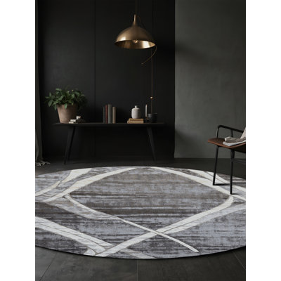 Tapis gris lavable à la machine