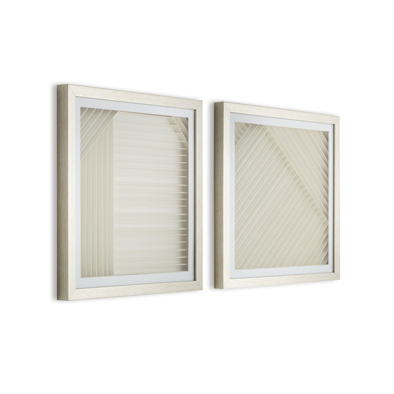Art for the Home Linear Luxe Set of 2 Framed Prints