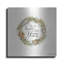 «Never Too lot Beach Shell Wreath» par Cindy Jacobs, art mural en métal-1885699746