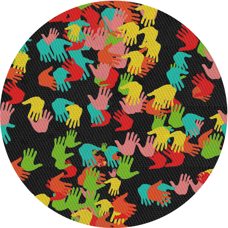 Indoor Rug, Round 7'