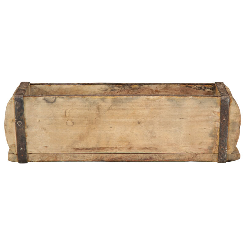 Tray 30X15x9 Cm Solid Wood Reclaimed
