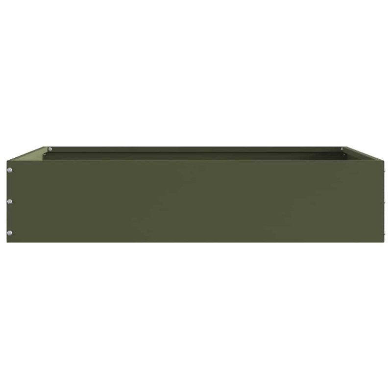 Steel Hardware, Olive Green, 13cm H x 60cm W