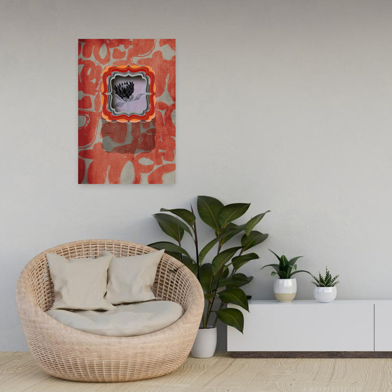 Art contemporain contemporain abstrait fantaisiste, H 24 po x l 16 po