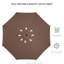 Nasiba 295cm Market Parasol