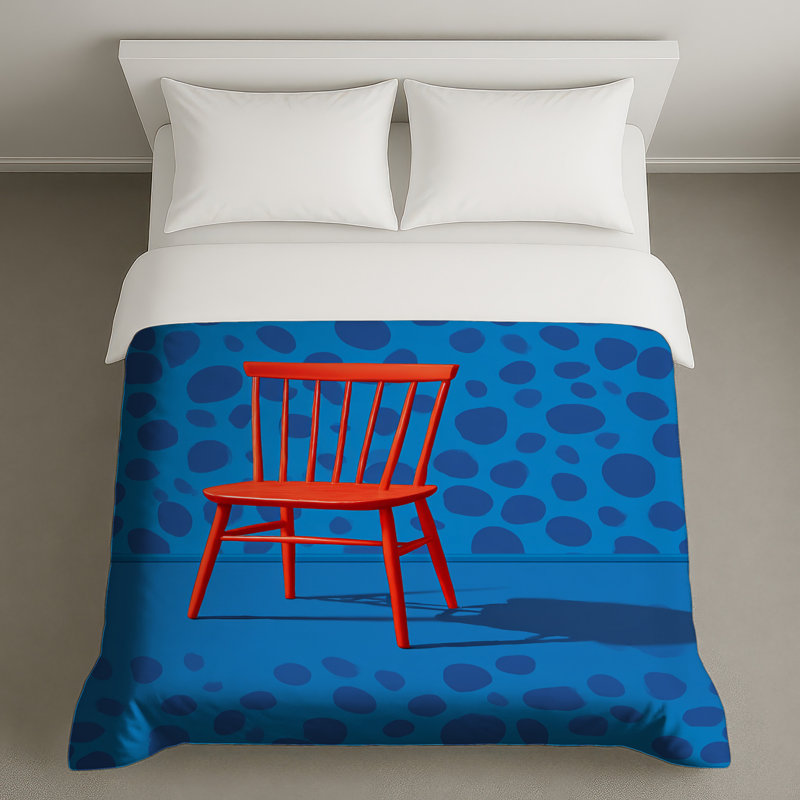 Housse de couette Chair Bedding Furniture Modern, Grand lit