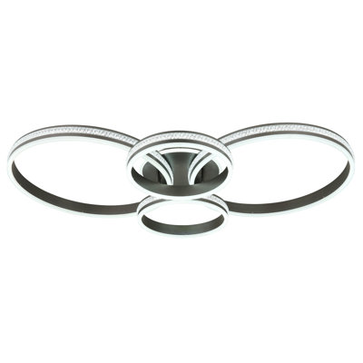 Aluminium LED Flush Mount
