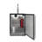 Kegco 24" Wide Single Tap Stainless Steel Built-In Right Hinge Kegerator with Kit